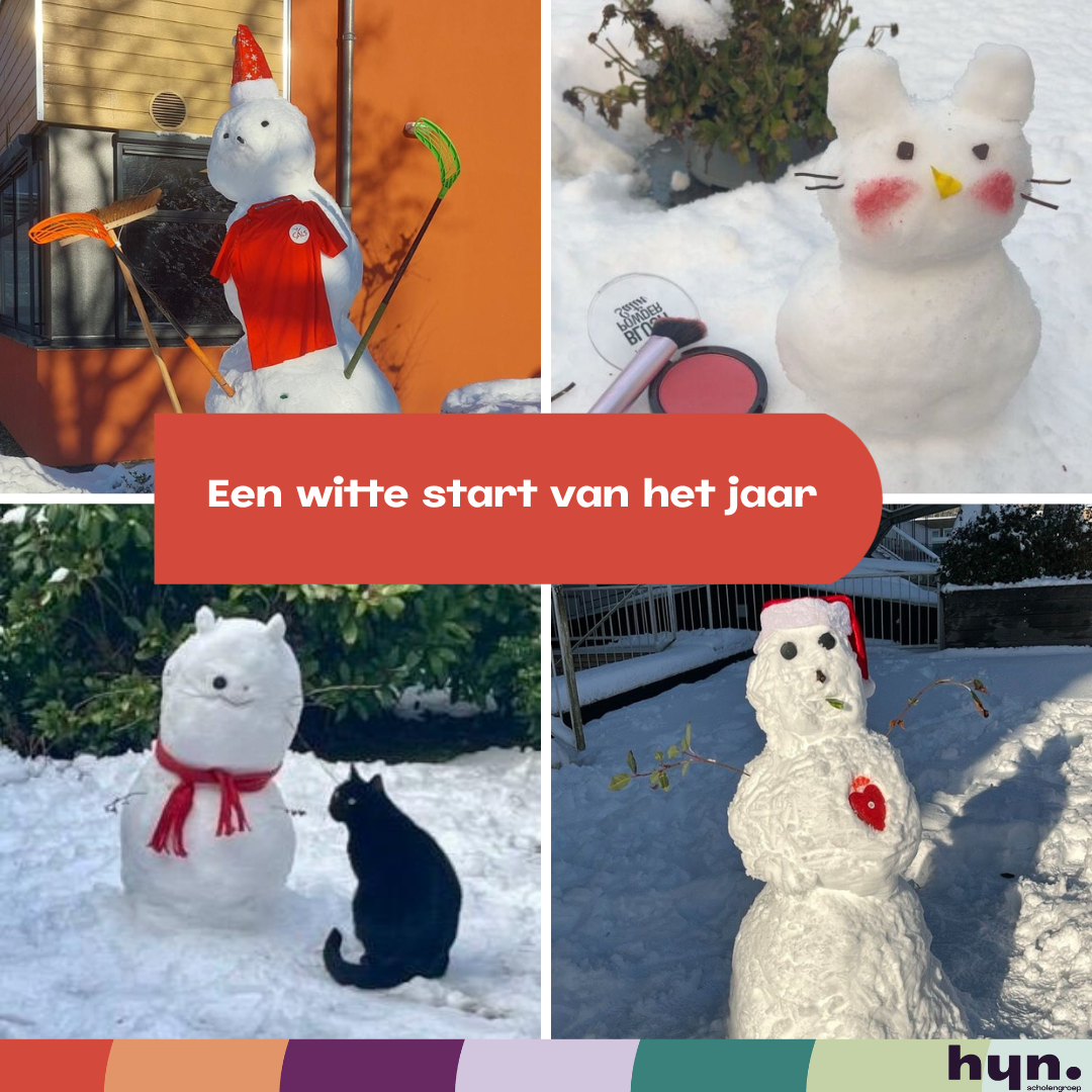 Witte start van het jaar HIJN scholengroep