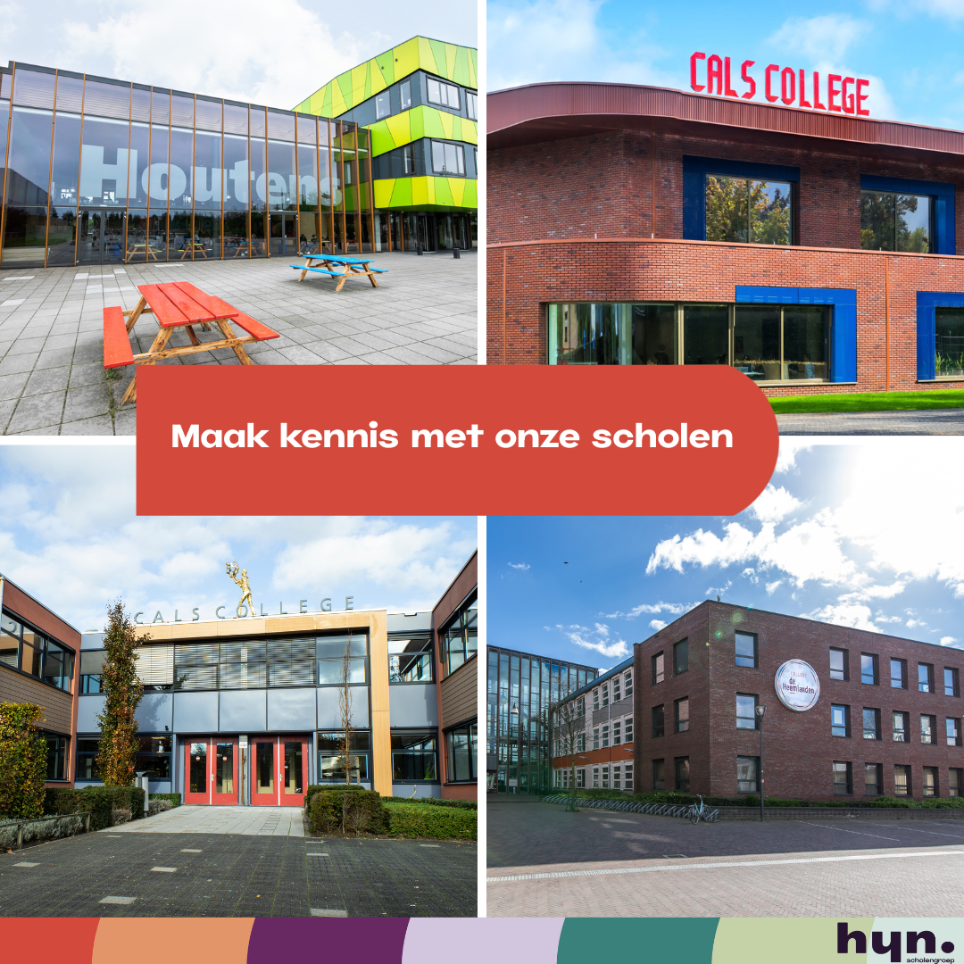 Bezoek middelbare scholen HIJN scholengroep